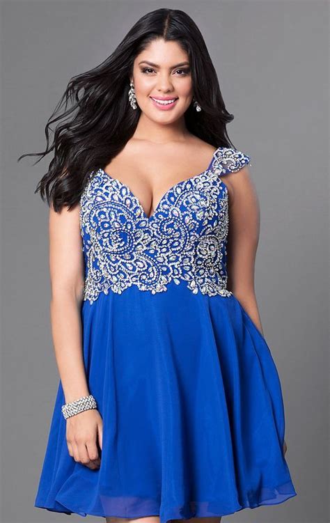 amazon royal blue dress plus size|More.